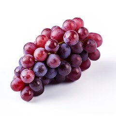 Fototapeta premium Beautiful grapes isolated on white background