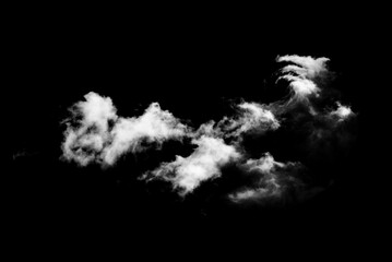 Biała chmura, tło, biały dym © markstudio2008