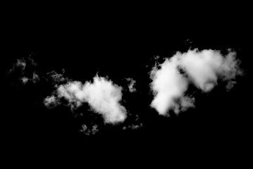 Biała chmura na tle, dym - obrazy, fototapety, plakaty