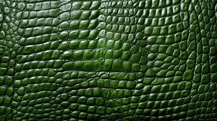 Close-up of crocodile leather texture print background. Reptile skin backdrop for fashion, textile, print, banner
