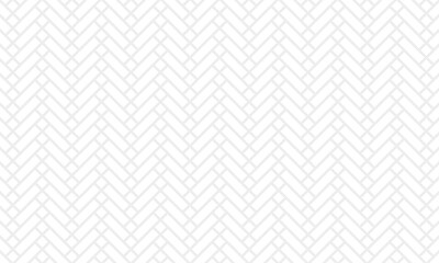 Herringbone geometric pattern with lines in a combination of grey and white. Vector illustration background