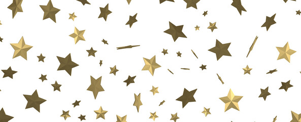 XMAS Stars - stars background, sparkle lights confetti falling. magic shining Flying christmas stars on night