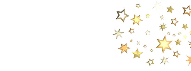 Cosmic Christmas Showers: Dynamic 3D Illustration of Descending Celestial Showers for the Holidays