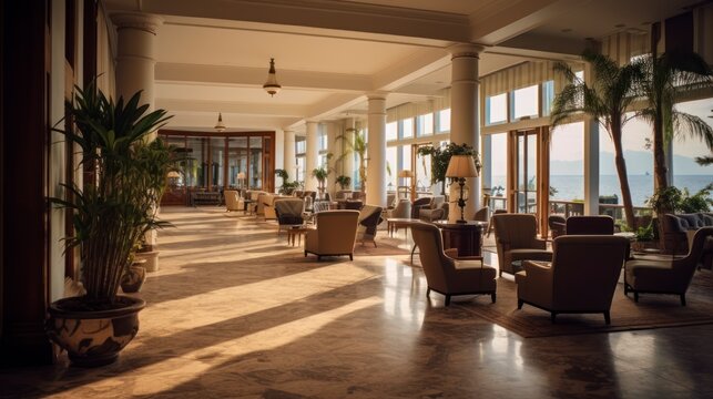  Hotel room by the sea with balcony and view