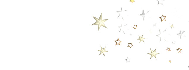 Cosmic Christmas Showers: Dynamic 3D Illustration of Descending Celestial Showers for the Holidays