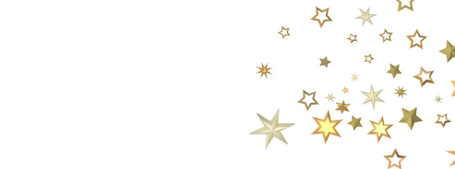 Cosmic Christmas Showers: Dynamic 3D Illustration of Descending Celestial Showers for the Holidays