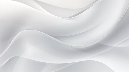 Obraz premium Abstract white and light gray wave modern soft luxury texture with smooth and clean vector subtle hyper realistic daylight white