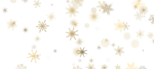 Festive Snow Drift: Captivating 3D Illustration of Descending Christmas Snowflakes