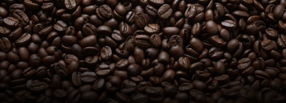 coffee beans backdrop banner love caffeine