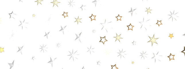 Stars - stars. Confetti celebration, Falling golden abstract decoration for party, birthday celebrate,