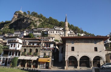 En Albanie la ville de Berat