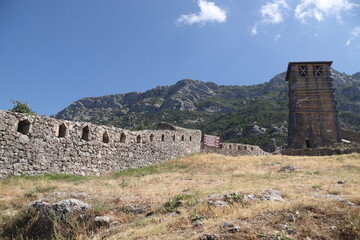 En Albanie, forteresse de Kruja 