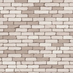 brick wall background, Cream and white brick wall texture background. Brickwork and stonework flooring interior rock old pattern
