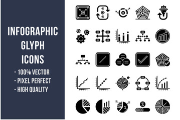 Infographic Glyph Icons