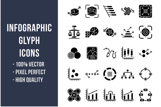 Infographic Glyph Icons