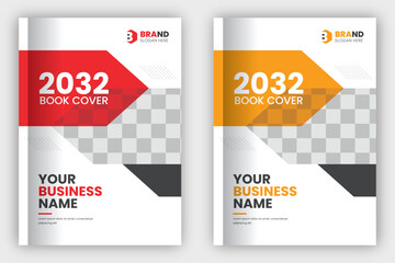 Corporate business book cover design. professional design for corporate business.