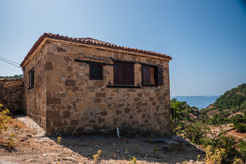 Adatepe is an old Turkish village in Kucukkuyu, Canakkale. , Zeus watched the Trojan War from an altar near Adatepe