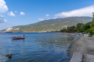 Ocaklar Beach view in Bandirma Town of Turkey