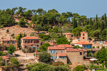 Adatepe is an old Turkish village in Kucukkuyu, Canakkale. , Zeus watched the Trojan War from an...