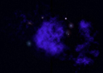 Small part of an infinite star field