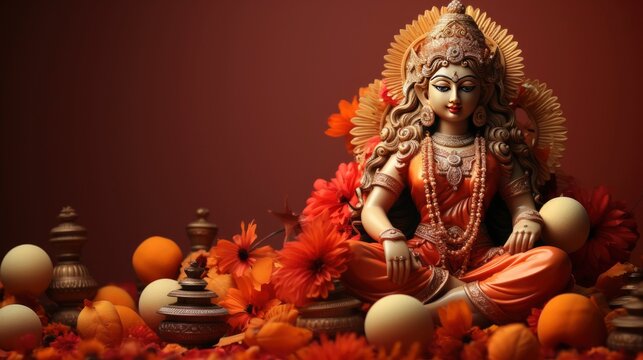 happy durga paja, Generative AI