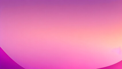 Romantic Sunset Gradient Art - Pink, Purple Diagonal Transition, Floral Touch