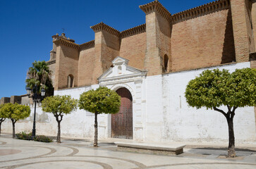Monastery in Moguer, Huelva, Spain - 650840912