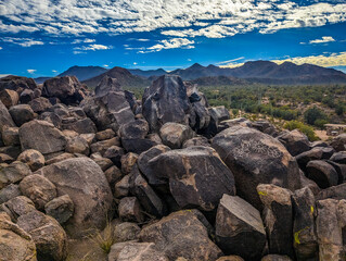Seguaro National Park Petroglyphs 
