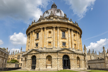 The Radcliffe Camera known as the Rad Cam or the Camera, a building of the University of Oxford,...