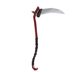 Sickle Weapon isolated on transparent