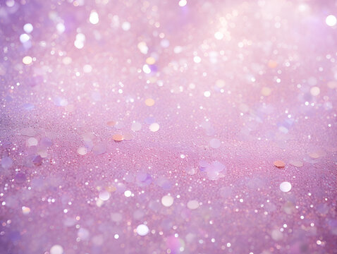 Light Purple Glitter Background 