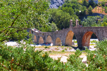 Ponte Gobbo in the village of Bobbio.