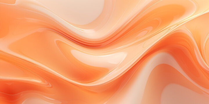 Orange abstract metalic background