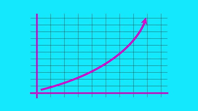 4k Business Growth And Success Arrow,rising arrow. White arrow icon Animated on Black background. flat style. e_1143