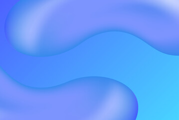 Abstract blue wave background, abstract background with bubbles