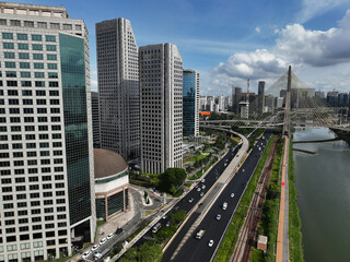 Fototapeta na wymiar Wonderful cities around the world. City of Sao Paulo, Brazil. South America.