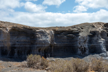 Gesteinsformation auf Lanzarote