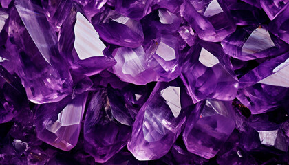textured sample of jewelry material known as: Amethyst