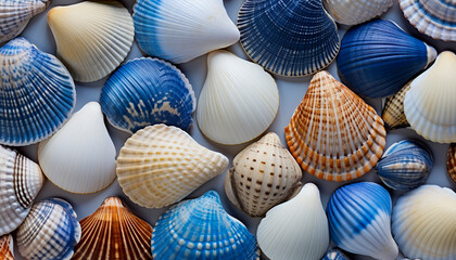 textured sample of jewelry material known as:shells for jewelry - obrazy, fototapety, plakaty