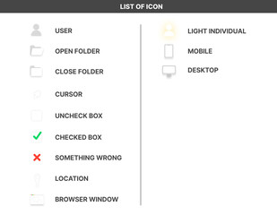 internet user folder check box mobile desktop shadow icons