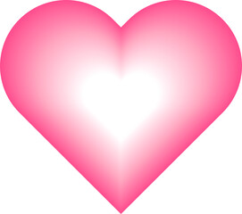 blend gradation love pink color heart