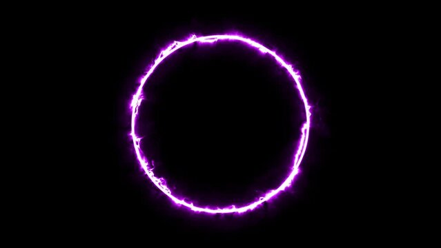 frame, neon, fire, electricity, lightning, energy, background, blue, orange, purple, yellow, red, round, rectangle, hexagon, twelve-sided