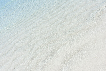 Beautiful sea of Miyakojima, Japan.