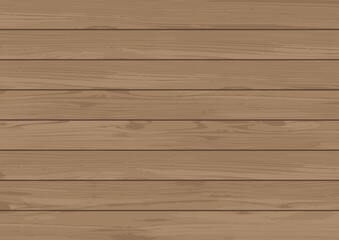 木の板の背景素材　木目　茶色　ベクター　A4　横位置