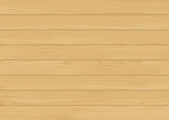 木の板の背景素材　木目　茶色　ベクター　A4　横位置