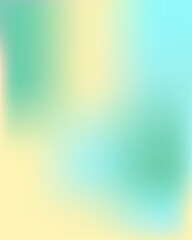 colorful blurred light background green, yellow, and blue
