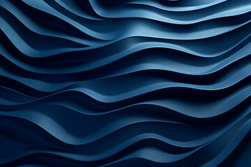 Obraz premium blue wavy texture abstract design