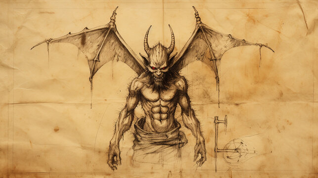 demon sketch