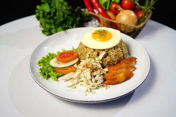 rice with chicken