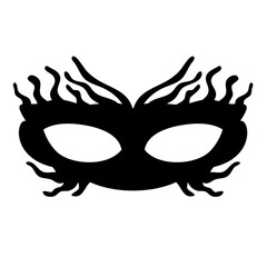 Masquerade Mask Silhouette 